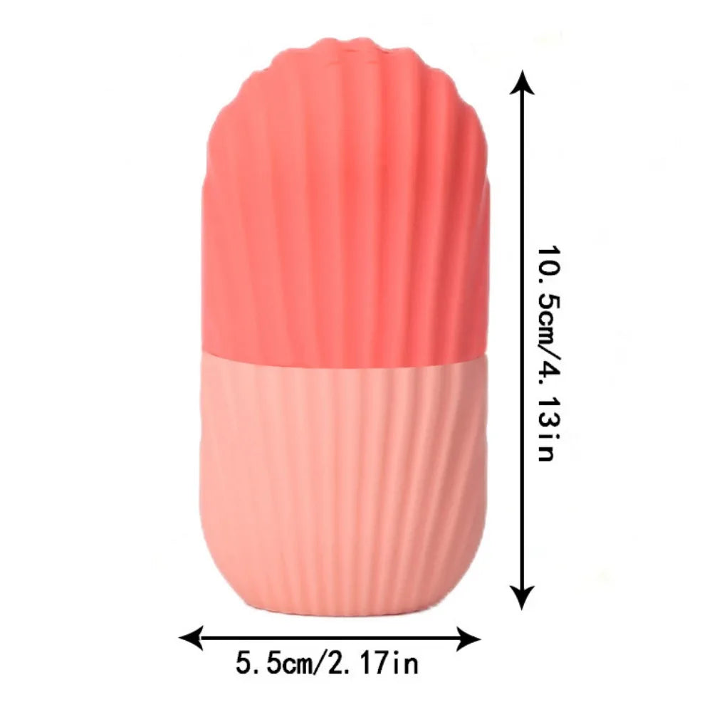 Ice Facial Roller Face Lifting Contouring Tools Silicone Ice Cube Trays Ice Globe Balls Eye Face Massager Beauty Skin Care Tools-World Bazaar Life