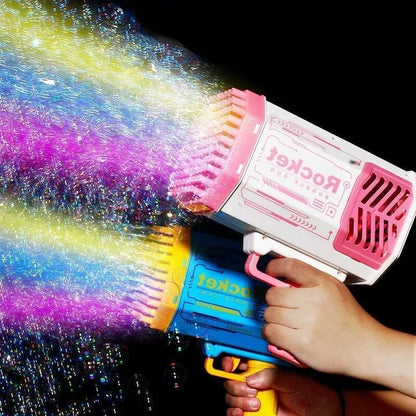 40 Hole Kids Bubble Gun – Electric Outdoor Toy (No Bubble Liquid)