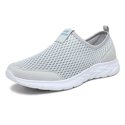 YRZL Men's Breathable Mesh Sneakers - Lightweight & Non-Slip