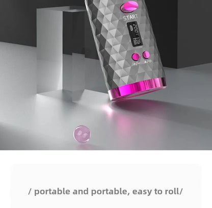 Portable Smart Hair Curler – Wireless Auto Styler for Travel