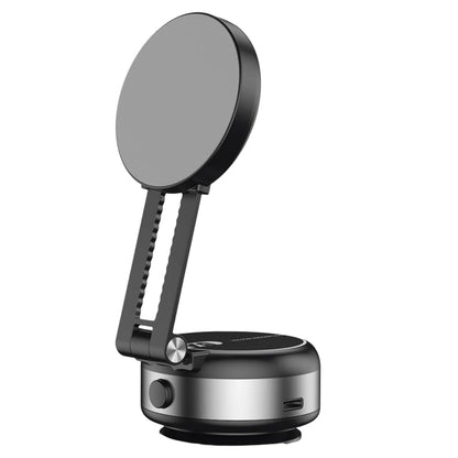 Magnetic Suction Cup Phone Mount for iPhone 16 15 14 Pro Max 360° Adjustable Vacuum Phone Holder for Car/Mirror/Smooth Surface