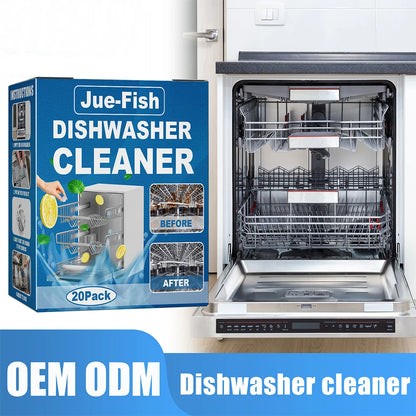 Dishwasher Cleaner Tablets – Limescale & Odor Remover