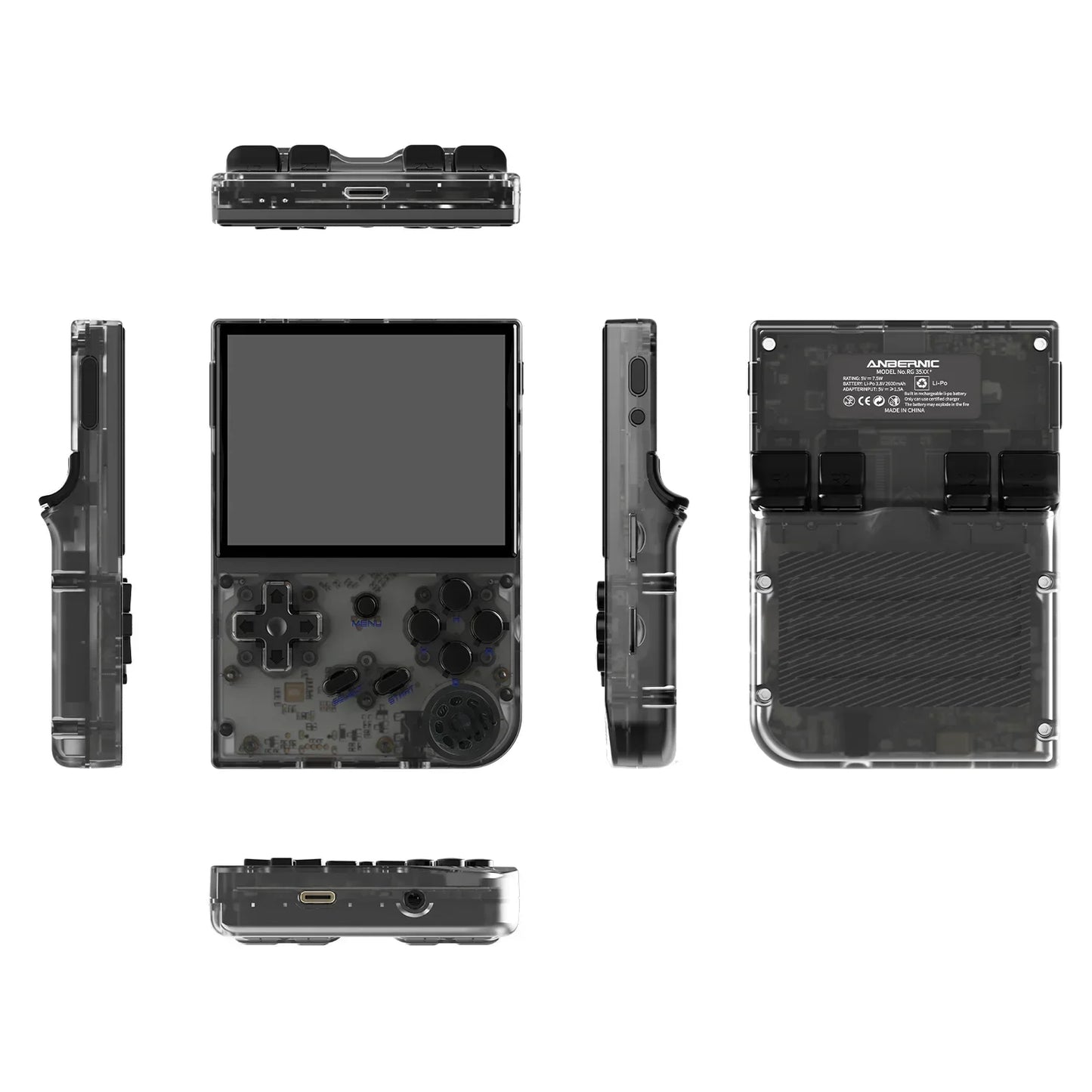 ANBERNIC RG35XX Handheld Game Console H700 Processor 3.5'' IPS Screen Linux System Retro Portable Video Console 2024 New Model