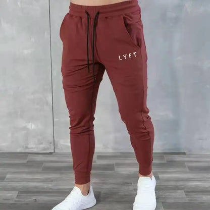Muscle Fitness Brothers New Summer Trend Casual Sports Pants Outdoor Running Breathable Lightweight Small Foot Pants - World Bazaar Life