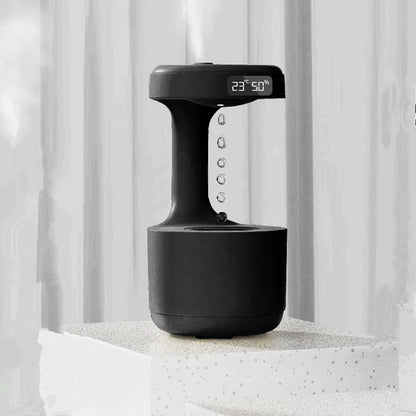 Water Drop Humidifier & Bluetooth Speaker with RGB LED Night Light - World Bazaar Life