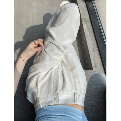 Cotton and Linen Women's Wide Leg Full Pants High Waist Summer Female Elegant Minimalism Straight Loose Trousers 2024 Autumn - World Bazaar Life
