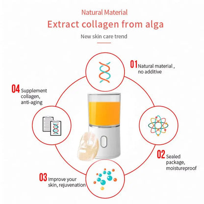 DIY Face Mask Maker Machine – Natural Fruit & Collagen Facial Spa Device