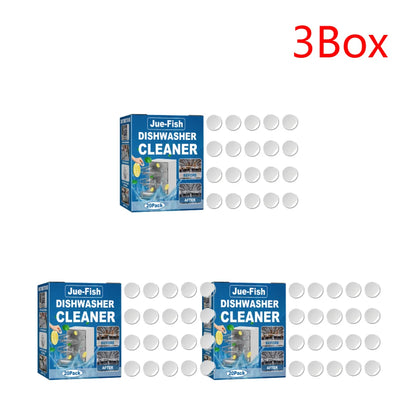 Dishwasher Cleaner Tablets – Limescale & Odor Remover
