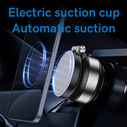 Magnetic Suction Cup Phone Mount for iPhone 16 15 14 Pro Max 360° Adjustable Vacuum Phone Holder for Car/Mirror/Smooth Surface