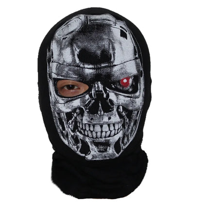 (Fast shipping) NEWest Balaclava Hood Full Face Masks For Ghosts Skull Bike Skiing Hood Ski Mask