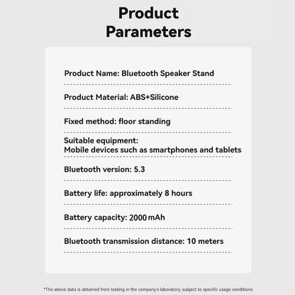 LED Light Bluetooth Phone & Tablet Stand-World Bazaar Life