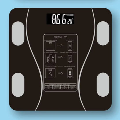High-precision weight scale for weight loss can be connected to mobile phone intelligent and accurate Bluetooth body fat scale