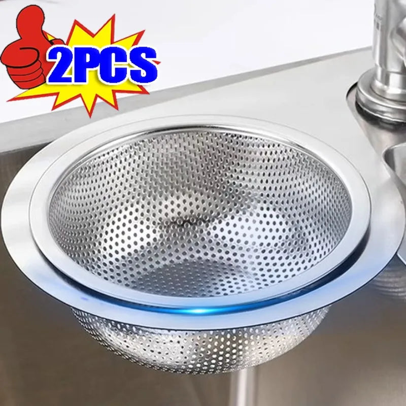Stainless Steel Sink Strainer – Hanging Food Waste Filter Basket.