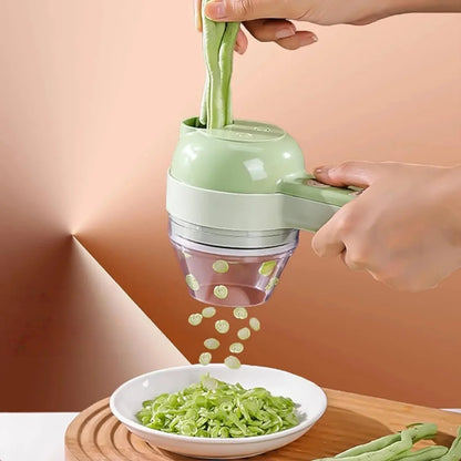 Electric Food Processor Wireless Charging Cutting Vegetables Minced Meat for Household Handheld Tool Complementary Food Machine