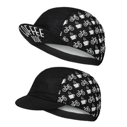 SweetMatt Classic Retro Beer Coffee Ice Cream Cartoon Polyester Cycling Caps Bicycle Quick Dry Sports Hats Summer Bike Balaclava