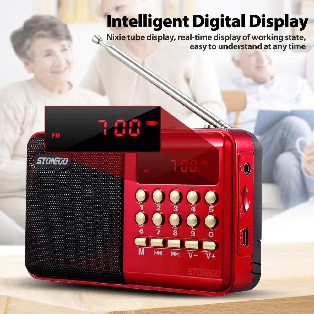 Outdoor Emergency Radio – Hand Crank, Solar, Light & Power Bank