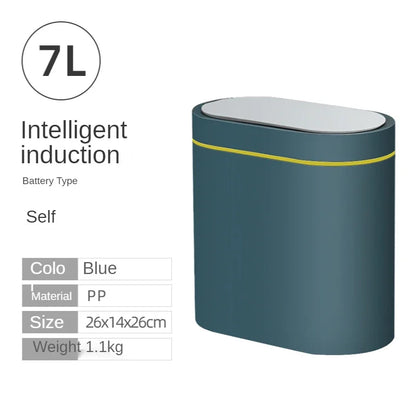7L Smart Sensor Trash Can – Automatic Touchless Kitchen & Bathroom Bin