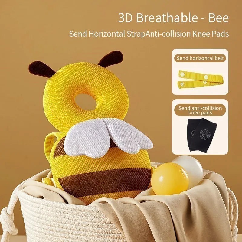 AIBEDILA Newborn Baby Things Mother Kids Items for Babies 1-3T Toddler Baby Head Protector Cartoon Security Baby Pillows AB268 - World Bazaar Life