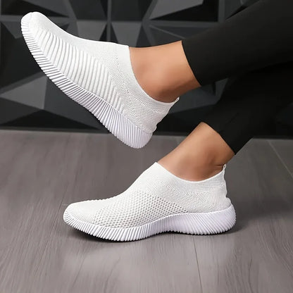 Women's Breathable Mesh Sneakers – Lightweight Walking Shoes