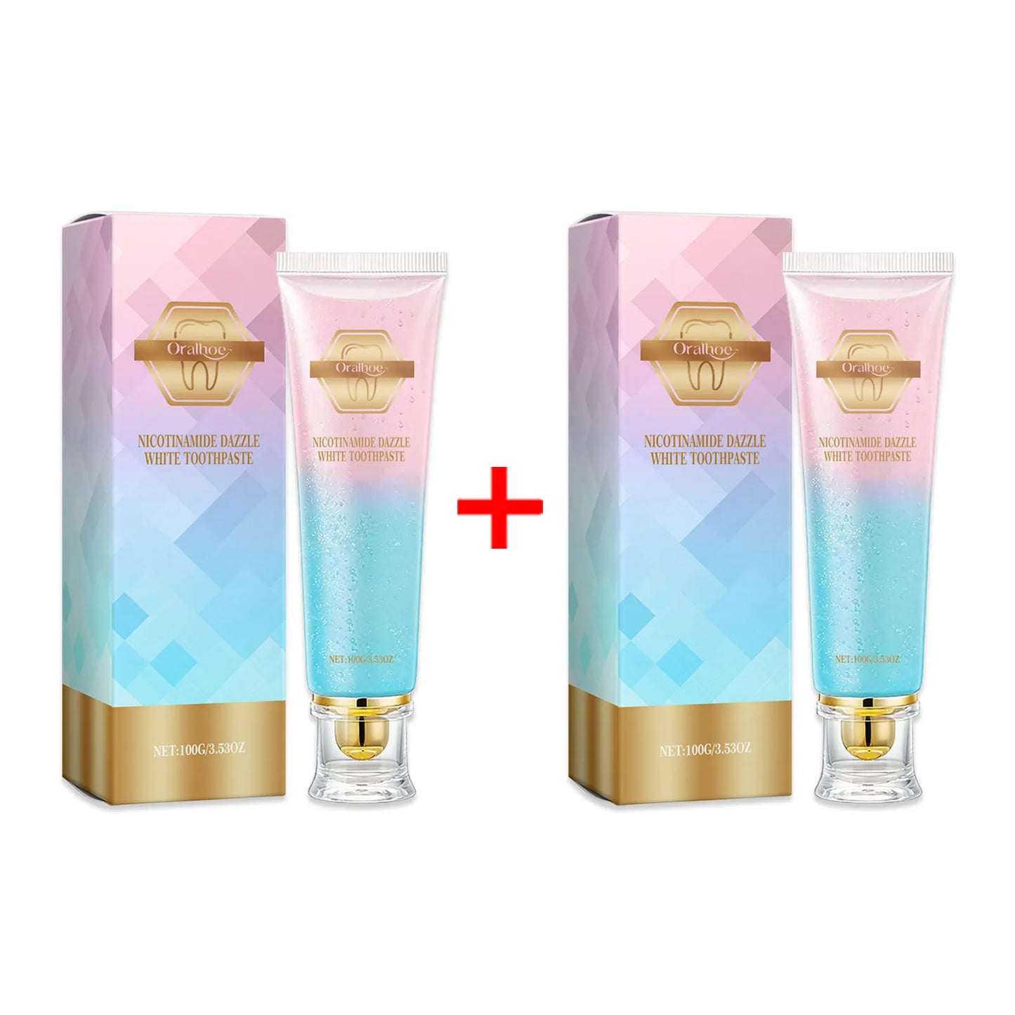 Nicotinamide Teeth Brightening Toothpaste Fresh Breath Deeply Cleaning Hygiene Removing Plaque Stains Oral Care Toothpastes 100g