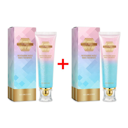 Nicotinamide Teeth Brightening Toothpaste Fresh Breath Deeply Cleaning Hygiene Removing Plaque Stains Oral Care Toothpastes 100g