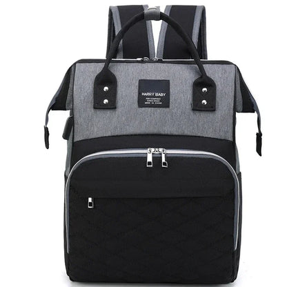 Mommy Diaper Bags Baby Stroller Hanging Bag Mother Large Capacity Nappy Backpacks with Changing Mat Convenient Baby Nursing Bags-World Bazaar Life
