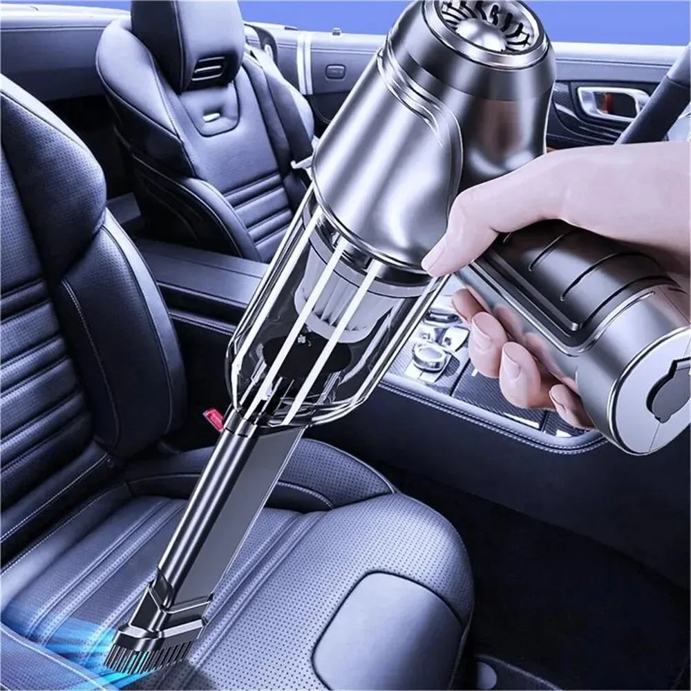 Car Vacuum Cleaner Strong Suction Cleaning Mini Machine Wireless Portable Handhled Blower Machine Air Duster for Home Appliances - World Bazaar Life