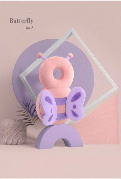Baby Head Fall Protection Pad Cushion Cartoon Soft Security Pillows Backpack Newborn Headrest Security Pillows Backpack Toddler-World Bazaar Life