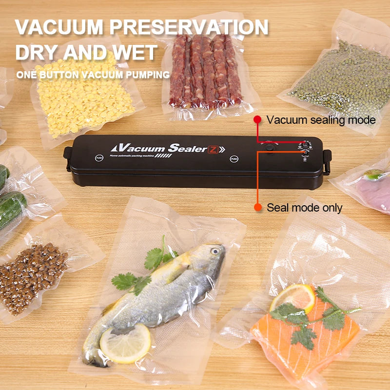 Xiaomi Electric Vacuum Sealer Food Sealer Machine Foods Fresh Storage Vacuum Sealer Machine Plastic Bags Sealer For Storage Food - World Bazaar Life