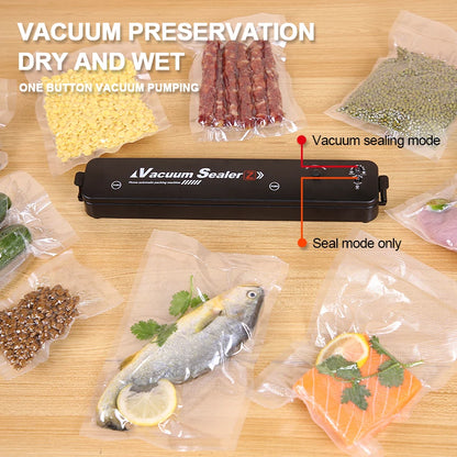 Xiaomi Electric Vacuum Sealer Food Sealer Machine Foods Fresh Storage Vacuum Sealer Machine Plastic Bags Sealer For Storage Food - World Bazaar Life