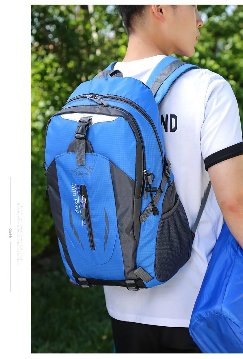 Outdoor Travel Backpack Big Capacity Fashion Travel Backpacks Men Climbing Travel Backpack Classic Sport Travel Backpacks - World Bazaar Life