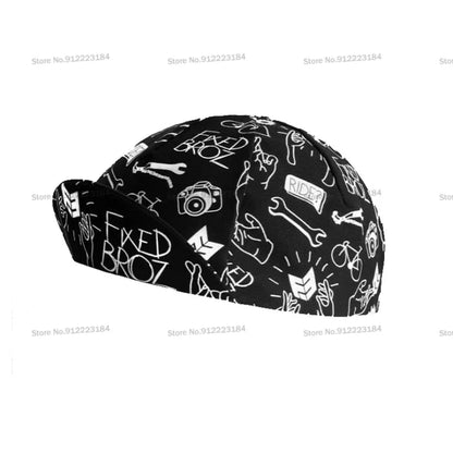 Cycling Hat Funny Road Bicycle Cap Summer Breathable Colorful Bike Headwear Men and Women Gorra Ciclismo