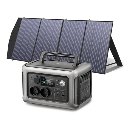 ALLPOWERS Portable Power Station R600, 299Wh LiFeP04 Battery with 2x 600W (1200W Surge) AC Outlets for Outdoor Camping RV Home