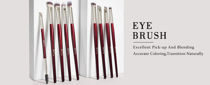 BEILI 9/15/30Pcs Pro Makeup Brushes Suitable for Foundation Powder Concealer Eyeshadow Eyebrow Eyelashes Eyeliner Brush Set-World Bazaar Life
