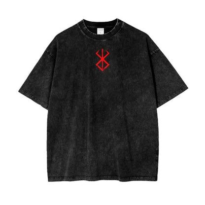 Anime Berserk T-shirts for Men New in Tops and T-shirts Cotton Men's Clothing Y2k Oversized GYM Graphic Sexmachine Vintage T-shi-World Bazaar Life