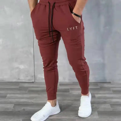 Muscle Fitness Brothers New Summer Trend Casual Sports Pants Outdoor Running Breathable Lightweight Small Foot Pants - World Bazaar Life