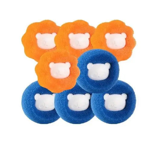 Laundry Ball Kit Hair Remover Pet Clothes Cleaning Dog Accessories Home Household Product Tool Removes Hairs Cat and Dogs-World Bazaar Life