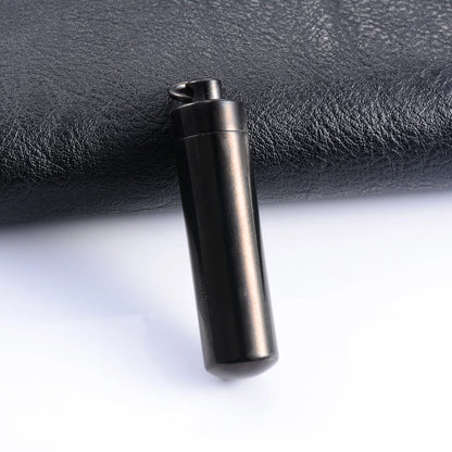 Keepsake Stainless Steel Cylinder Urn Pendant for Pet Ashes Necklace Chain Choker Charms Funeral Cremation Jewelry Accessories - World Bazaar Life
