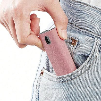 2 In 1 Screen Cleaner Spray Computer Mobile Phone Screen Dust Remover Tool Microfiber Cloth For iPhone iPad Cleaning Wipes