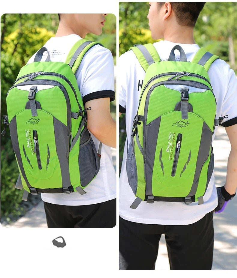 Outdoor Travel Backpack Big Capacity Fashion Travel Backpacks Men Climbing Travel Backpack Classic Sport Travel Backpacks - World Bazaar Life
