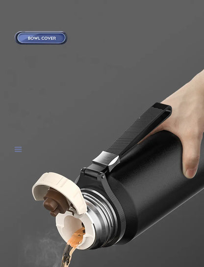 Double Wall Vacuum Flasks Stainless Steel Thermos Bottle for Tea and Coffee Large Capacity Insulated Water Bottle Thermos Cup-World Bazaar Life