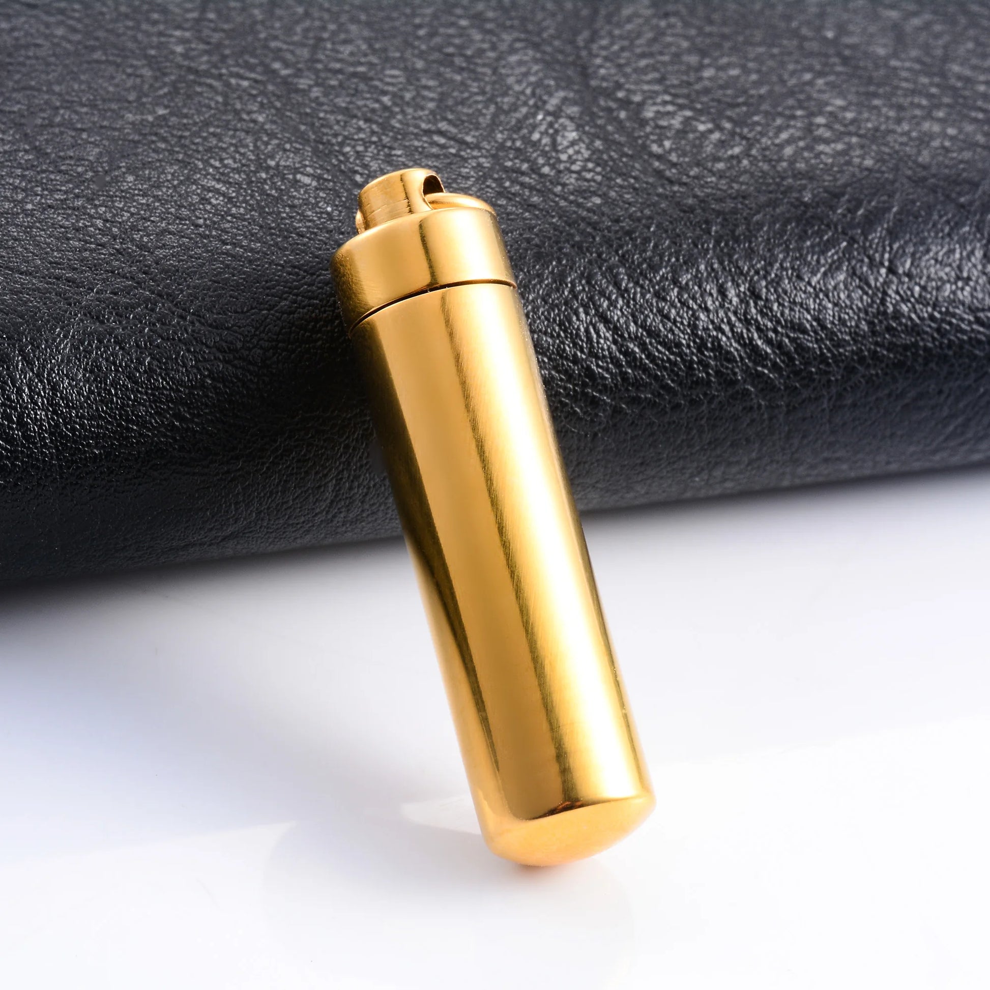 Keepsake Stainless Steel Cylinder Urn Pendant for Pet Ashes Necklace Chain Choker Charms Funeral Cremation Jewelry Accessories - World Bazaar Life