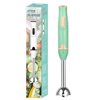 Immersion Hand Stick Blender Electric Food Vegetable Grinder Handheld Stick Mixer for Smoothies Sauces Baby Food Soups-World Bazaar Life