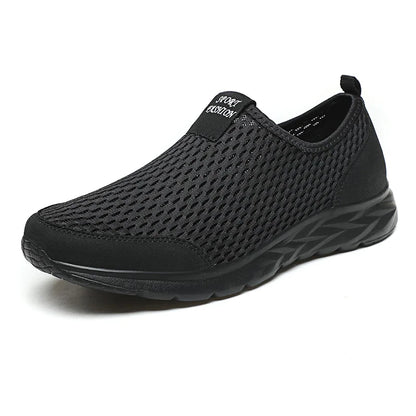 YRZL Men's Breathable Mesh Sneakers - Lightweight & Non-Slip