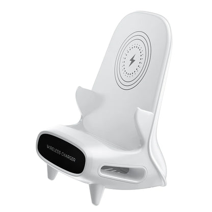 Mobile Phone Holder Mount Wireless Charger Desktop Charger Stand Induction Fast Charge for iPhone Phone Holder