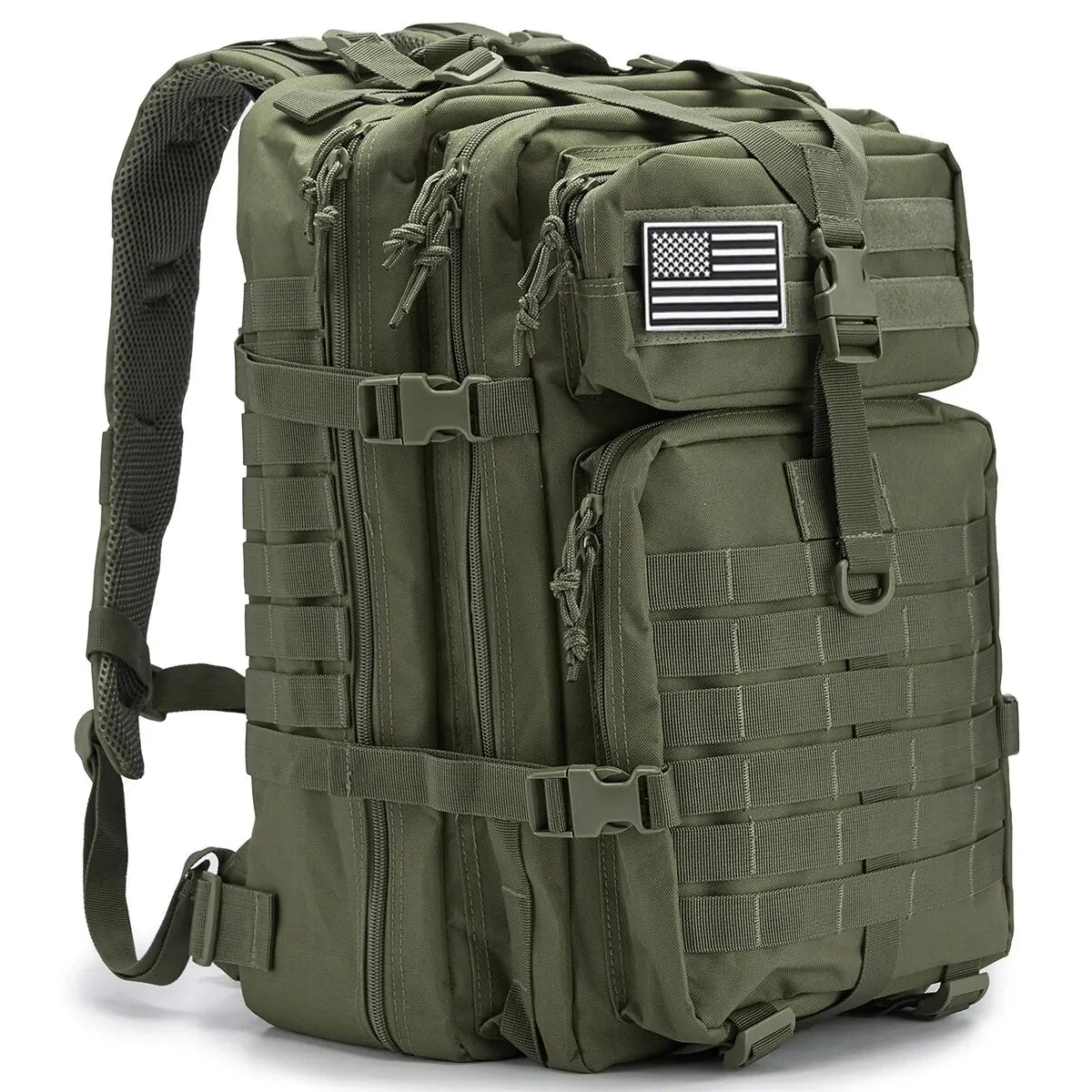 QT&QY 50L Man Tactical Backpacks Survival Traveling Bags Hking Outdoor 3P Assault Pack EDC Molle Pack For Trekking Hunting Bag - World Bazaar Life