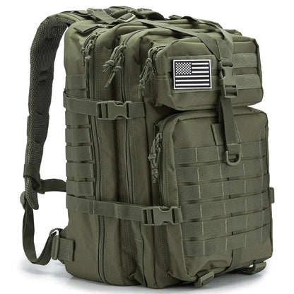 QT&QY 50L Man Tactical Backpacks Survival Traveling Bags Hking Outdoor 3P Assault Pack EDC Molle Pack For Trekking Hunting Bag - World Bazaar Life