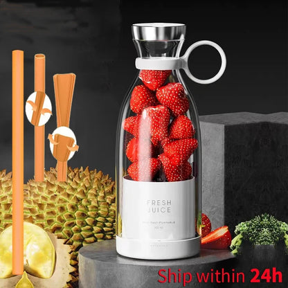 Portable USB Blender – Mini Juicer for Smoothies & Milkshakes-World Bazaar Life