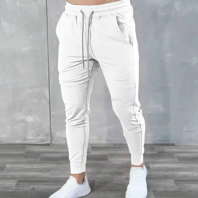 Muscle Fitness Brothers New Summer Trend Casual Sports Pants Outdoor Running Breathable Lightweight Small Foot Pants - World Bazaar Life