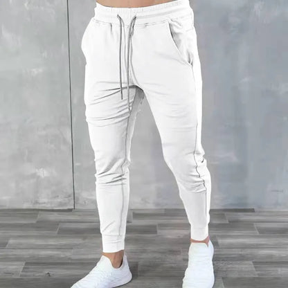 Muscle Fitness Brothers New Summer Trend Casual Sports Pants Outdoor Running Breathable Lightweight Small Foot Pants - World Bazaar Life